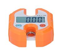Wakects Mini Balance à Grue Compacte 150 Kg C100 avec Rétroéclairage d'affichage à Double Précision pour Bagages, épicerie, Pêche et Livraison Express (ORANGE)