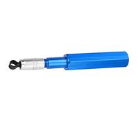 Wakects Racloir à électrode pour Sol PVC, Couteau à Lisser les Soudures Plastique, Lame HSS X3 avec Poignée en Alliage D'aluminium et Boîte de Rangement, pour Coins de Mur et Sol en PVC