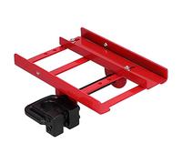 Wakects Scie à Chaîne Miniature pour Bois, Guide de Coupe de Grumes, Accessoire de Sciage Portable en Acier 20x14,5cm avec Pince Réglable pour Planches 5x15cm