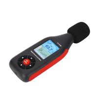 Wakects Sonomètre, Décibelmètre Numérique ABS avec Rétroéclairage LCD, Pondération 30 à 130 DB AC, Réponse Rapide et Lente, Sortie DC pour l'ingénierie d'apprentissage à Domicile et au Bureau