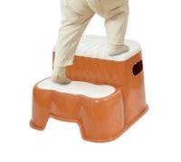 Wakuuea Tabouret de Marche pour Salle de Bain,Base Stable et Robuste pour s'asseoir sur Meuble | Marchepied de Cuisine pour | pour Parents Novices Lavage Mains Brossage Dents Visage Maternelle