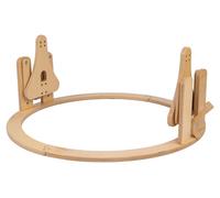 Waldin base à bascule en bois pour lit bébé 7 en 1, sans lit, naturel