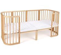 Waldin rallonge pour lit bébé 7 en 1 à 174 cm, sans lit, naturel
