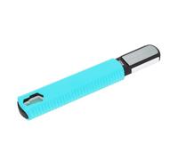 Walfront Affûteur de Ciseaux, Affûteur de Lames, D'outils de Jardin avec Abrasifs de Grains 360, 600 et 1000 et Clés de 10 et 13 Mm pour Cisailles à Haie, Sécateurs et Lames de