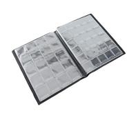 Walfront Album de Pièces avec 250 Pochettes, 10 Pages (Black) | Construction durable, résistant à la corrosion, taille compacte, support de collection