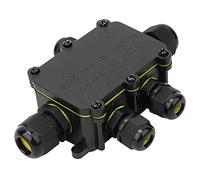 Walfront Boîte de Jonction IP68 Boîte de Connecteur de Câble Sous-marin en Plastique 450VAC 24A T100 UL94V2 4 5 6 Voies Boîtier de Câblage Extérieur pour Jardin, Piscine, Maison, Usine (Cinq liens)