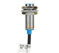 Walfront Capteur de proximité à Effet Hall, Capteur NPN à 3 Fils Normalement, Boîtier en Cuivre, Détection 6 à 36 VDC 320 KHz 10 Mm pour le Contrôle de l'automatisation Industrielle