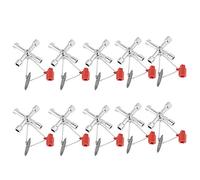 Walfront n croix multifonction 5 en 1, 10 pièces, commande universelle, armoire n croix, outils à main