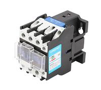 Walfront Contacteur CA CJX2 32 32A 220V Haute sensibilité Industrielle | Contacteur Moteur, Commande de Bobine, Distribution D Alimentation, Charge 32A, Bobine AC 220V, Contacts Conducteurs,
