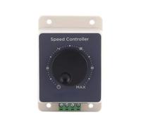 Walfront Contrôleur de vitesse du moteur, PWM DC Régulateur de Vitesse Moteur DC 10-60V 20A étanche, IP67, Manuel, 10A, 240W