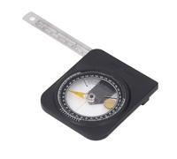 Walfront Détecteur D'angle Magnétique, Rapporteur Magnétique, Jauge D'angle avec Règle Amovible en Acier Inoxydable, Amortissement Liquide à Double échelle pour une Mesure et