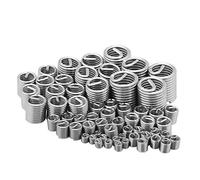 Walfront Filets Rapportés Type M3 M4 M5 M6 M8 M10 M12 Assortiment d'Inserts de Réparation de Fil Métallique en Acier Inoxydable