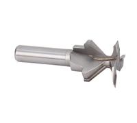 Walfront Fraise à Rainurer et Languette, Fraise à Porte D'armoire, à Onglet à Verrouillage, Queue de 1/2 Pouce, 3 Dents, Insert en Arc R18 pour Bois de 10 à 20 Mm, Panneau PET avec