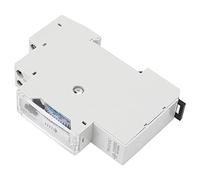 Walfront Interrupteur Horaire Mini Mise sous Tension Haute Précision 1P Rail Interrupteur de Synchronisation Intelligent avec Fonctionnement Manuel pour Réverbère TM610C 220V IP20