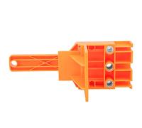 Walfront Kit de Gabarit de Chevilles en Bois, Localisateur de Trous de Perçage en ABS avec Embouts de 6 Mm, 8 Mm, 10, Guide de Perçage à Centrage Automatique Réglable de 4 à 45 pour le Travail du