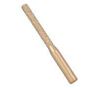 Walfront Mèches de Toupie Couteau à Couture à Tige Droite Brasée Dorée 6,35 Mm 12,7 Mm pour Pierre de Quartz, Marbre, Granit, Coupe, Couture, Coupe, Meulage pour les Utilisateurs de Travail de la