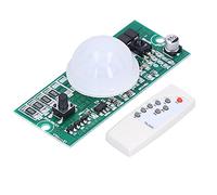 Walfront Panneau Solaire Circuit Imprimé, Batterie Lithium 3.2V 3.7V | Capteur de mouvement PIR, plage de détection de 5 à 10 m, contrôle de gradation à distance, boîtier ABS en fibre de verre,