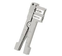 Walfront Pince à Dénuder Fibre Optique, Outil de Dénudage à Lames Réglables Prise en Main Confortable for Câble Coaxial Flexible (45-162)