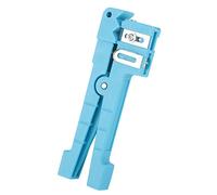 Walfront Pince à Dénuder Fibre Optique, Outil de Dénudage à Lames Réglables Prise en Main Confortable for Câble Coaxial Flexible (45-163)