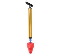 Walfront Pompe à Déboucher Haute Pression, Caoutchouc ABS (Rouge)