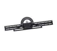 Walfront Règle D'angle de Combinaison Multifonctionnelle de Rapporteur de Biseau Universel en Alliage D'aluminium de 300 Mm avec Double échelle Métrique Impériale de Rotation de 0 à 360