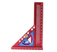 Walfront Règle de Mesure Réglable, Rapporteur Multi Angle 0-180° en