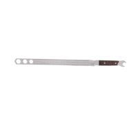 Walfront Règle en Acier Inoxydable 0-30 Cm, Outil Multifonction de Mesure et de Protection, pour Usage Domestique