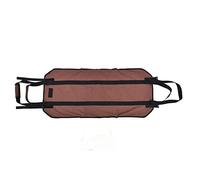 Walfront Sac de Rangement de Bois de Chauffage en Tissu Oxford avec Multiponction Pratique à Plier pour la Manipulation du Bois de Feu de Jardin (Brown)