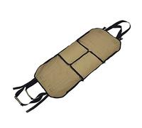 Walfront Sac de Rangement de Bois de Chauffage en Tissu Oxford avec Multiponction Pratique à Plier pour la Manipulation du Bois de Feu de Jardin (Kaki)
