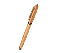 Walfront Stylo Plume d'Art de Calligraphie Plume Artisanale en Bambou à Pointe Biseautée Ecriture Gothique Italique (1.5mm)