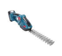 Walfront Taille-haie sans Fil Cisaille à Gazon Tête Réglable à 90° avec Lames en Acier SK5 de 30 Cm Double Interrupteur de sécurité pour Jardin Pelouse Arbustes (Prise UE)