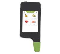 Walfront Testeur de Nitrate Numérique pour Fruits Légumes Viande Poisson, Détection Rapide en 3 Secondes, Batterie 720mAh, 1000 Tests, Plage 0-9999mg/kg, Alertes Vert Jaune Rouge, Charge