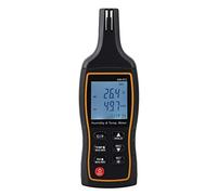 Walfront Thermomètre Hygromètre Numérique à Cristaux Liquides SW-572 Indicateur de Température et d'Humidité Numérique -20~60.0°C 0% HR~100% HR