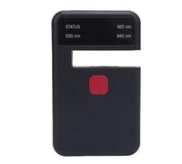 Walfront Transmittancemètre Portatif avec écran Couleur de 1,14 Po, | Matériau ABS, Résolution de 0,1 %, Précision de ±2 %, Conception à Lumière Parallèle, Batterie Rechargeable de 750 MAh,