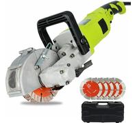 Wall Chaser, rainureuse à mur 4000 W, pour béton, granit, marbre, bleu foncé