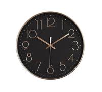 Wall Clock Silent Non Ticking Quality Quartz, Round Easy To Read