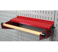 Wall Cortrol ASM-HS-1694 Porte-Serviette en Papier avec Broche et étagère en Panneau perforé, métal