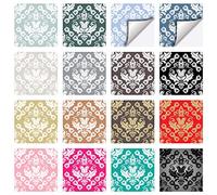 Wall Genie Lot de 30 Autocollants pour carrelage en Vinyle, 150 mm x 150 mm, DAM 7