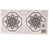 Wall Genie Lot de 30 autocollants pour carrelage en vinyle, 150 x 150 mm, T3 14
