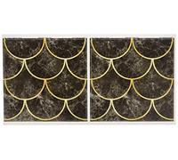 Wall Genie T23L 3 Lot de 30 Autocollants en Vinyle 150 x 150 mm