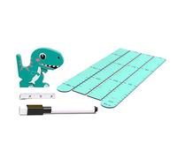 Wall Height Chart - 70 pouces magnétique | PVC EVA amovible - Kids Growth Ruler Decor for Bedroom Classroom or Home with Erasable Pen and Cute Animal Design Easy to Install