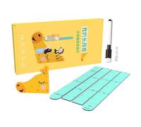 Wall Height Chart - 70 pouces magnétique | PVC EVA amovible - Kids Growth Ruler Decor for Bedroom Classroom or Home with Erasable Pen and Cute Animal Design Easy to Install