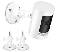 Wall Mount Bracket for Fitting Compatible with Ring Stick UP Arlo Pro 3 Pro 3 Camera Wall Mounts 1/4 Screw (White)