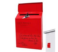 Wall Mount Mailbox | Boîte décorative étanche Locking Letter Box
