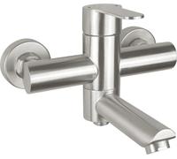 Wall-mounted bathtub mixer