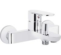 Wall-mounted bathtub mixer