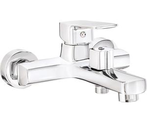 Wall-mounted bathtub mixer