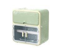 Wall Mounted Tissue Box Holder - Transparent Bathroom Tissue Holder