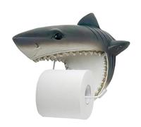 Wall Mounted Toilet Tissue Holder Decorative Sea Animal Paper Rack