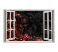 Wall Sticker 3d Window Decal Wall Sticker Decorative Art Mural